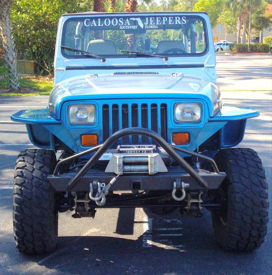 Front Rear Flared Fenders for CJ YJ TJ LJ TrailTubes