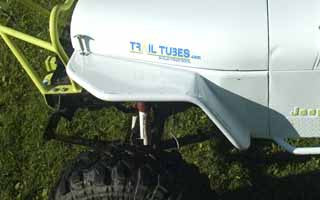 Front & Rear Flared Fenders for CJ, YJ, TJ, LJ