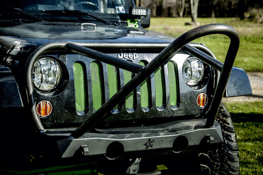 JK Grille Guard & Stinger