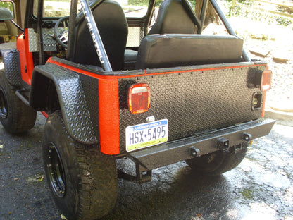 Front & Rear Flared Fenders for CJ, YJ, TJ, LJ